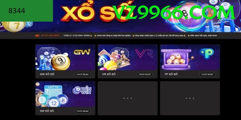 Xổ Số Online - vz99 - Game đa nền tảng